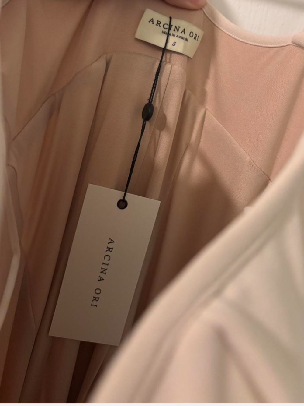 Arcina Ori Paloma Dress in Stone - Picture 4 of 4